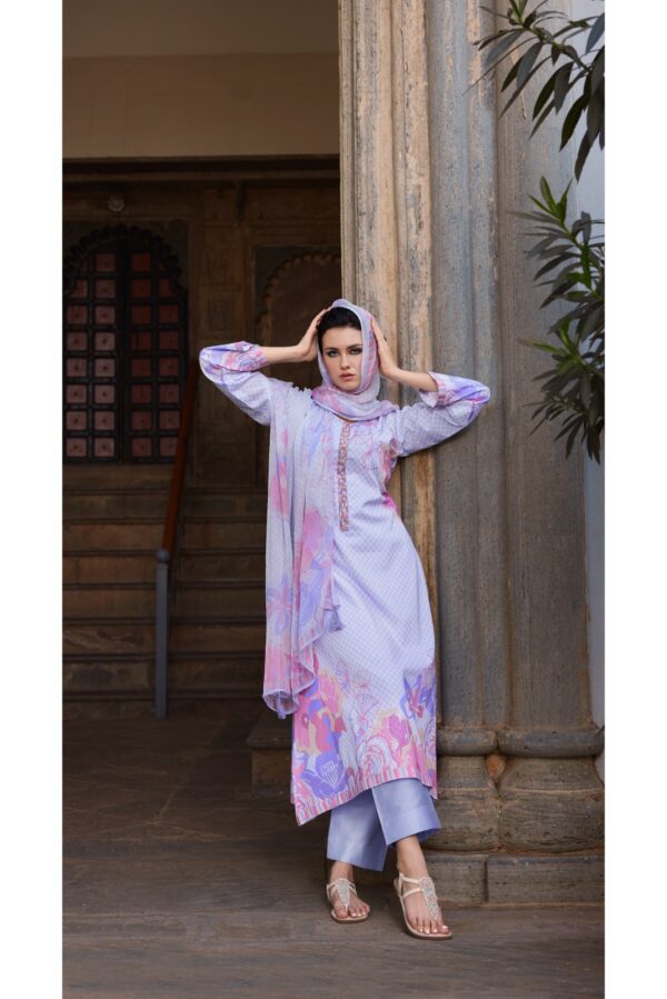PRM Cover Story 1006 - Pure Lawn Cotton With Handwork Suit