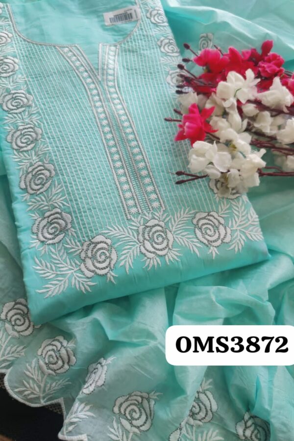 Beautiful Cotton Embroidery Suit