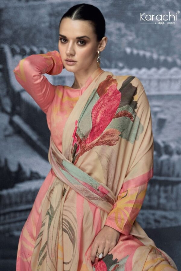 Kesar Zara 34006 - Pure Jam Silk Digital Print With Swarovski Work Suit