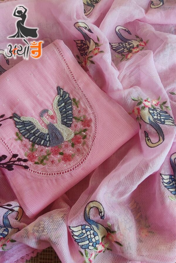 Beautiful Kota Hand Embroidered Suit
