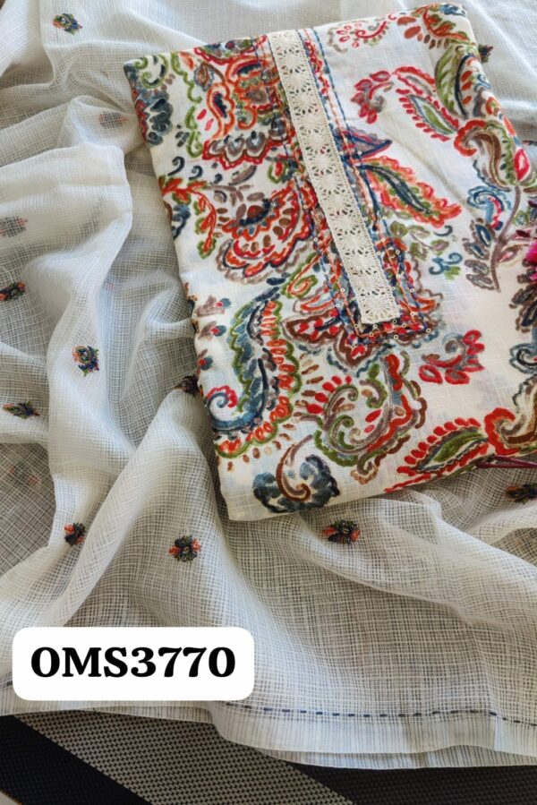 Beautiful Pure Cotton Printed Suit