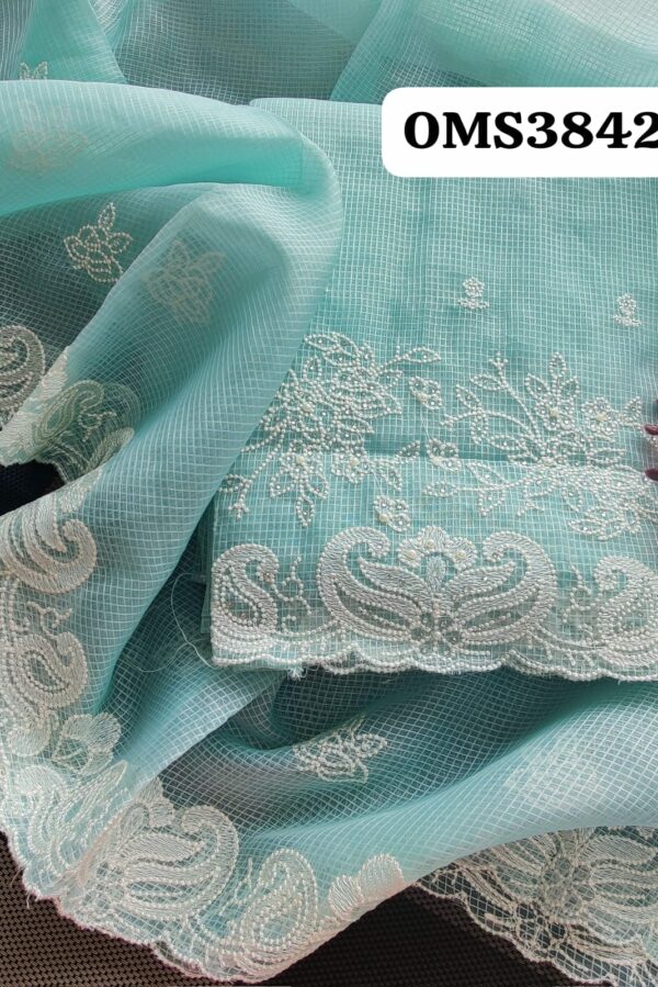Beautiful kota Pearl Embroidery Suit