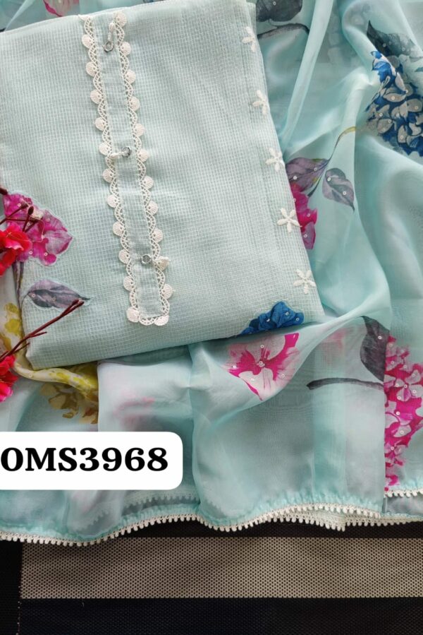 Beautiful Kota Patch Work Embroidery Suit