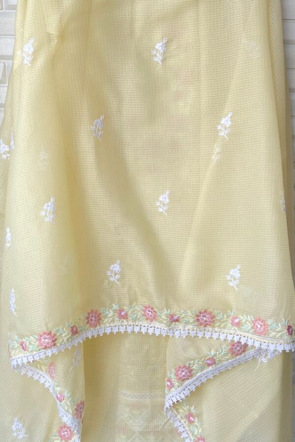 Kora Cotton With Resham Embroidery