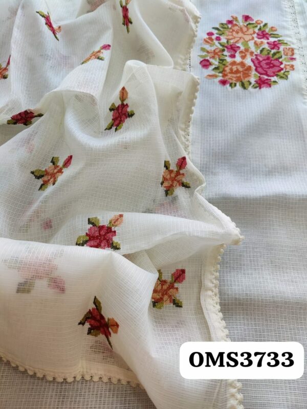 Beautiful Soft Kota Embroidery Suit