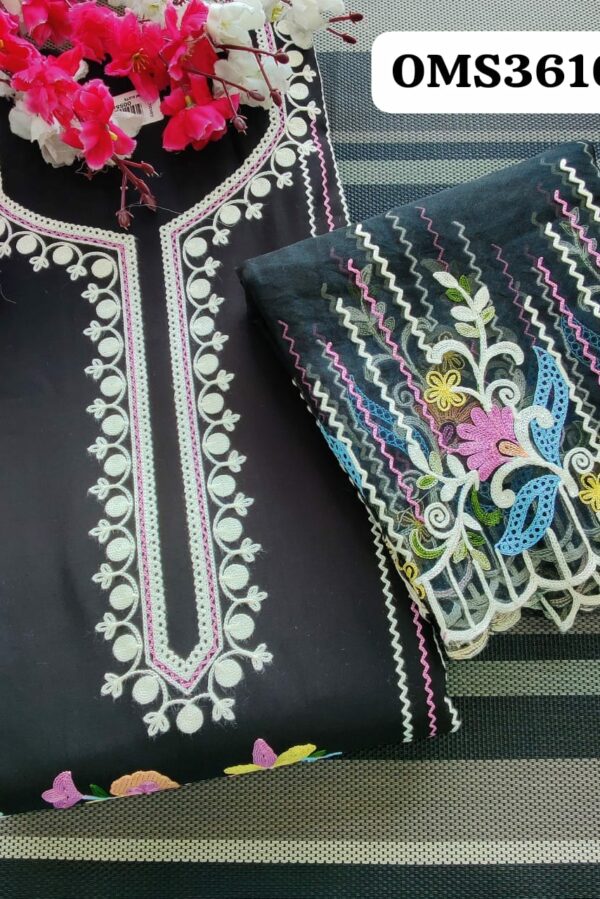 Beautiful Modal Embroidery Suit