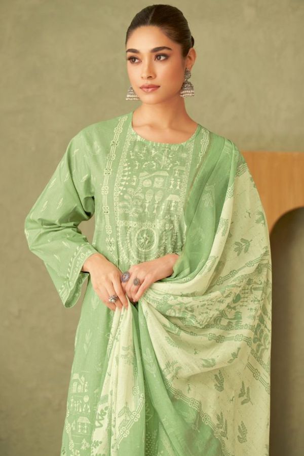 Sahiba Chhavi 5598 - Pure Cotton Lawn Digital Print With Handwork Suit
