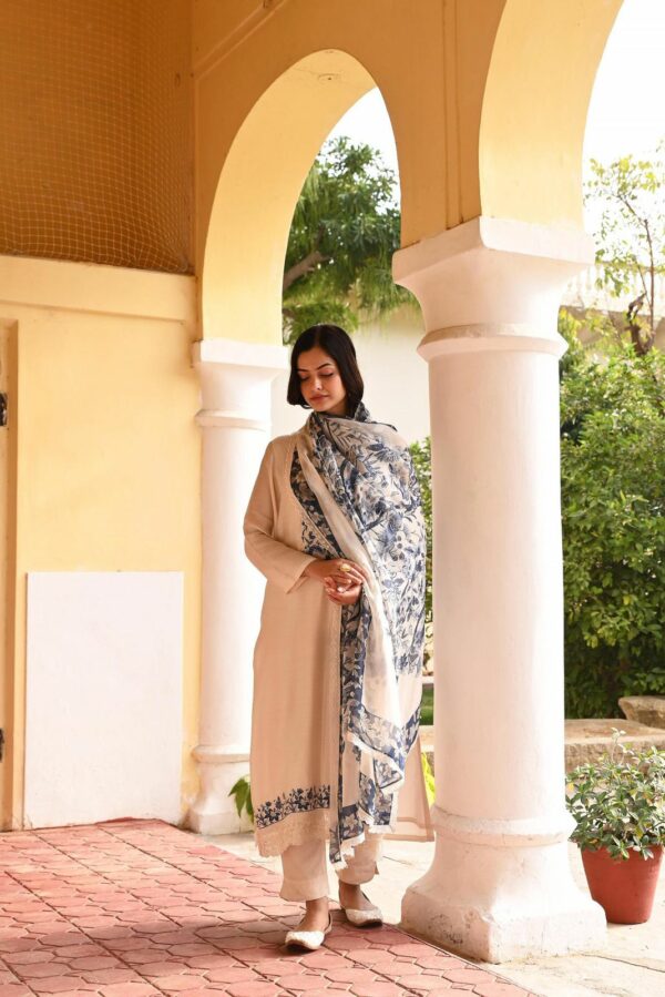Naariti Fanzy - Pure Muslin With Embroidery Suit