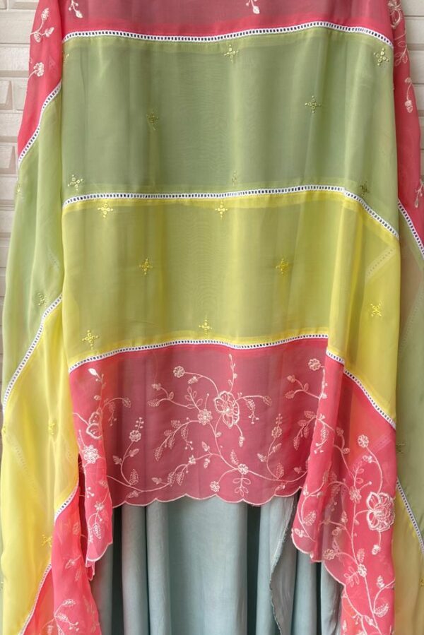 Beautiful Muslin With Resham Embroidery Suit