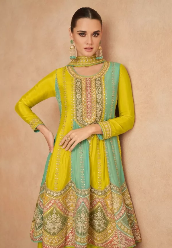 Gulkayra Guzarish 7477 - Real Chinon Embroidered Stitched Suit