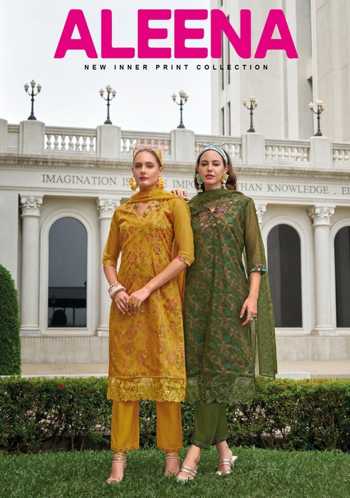 Lady Leela Aleena - Stitched Collection