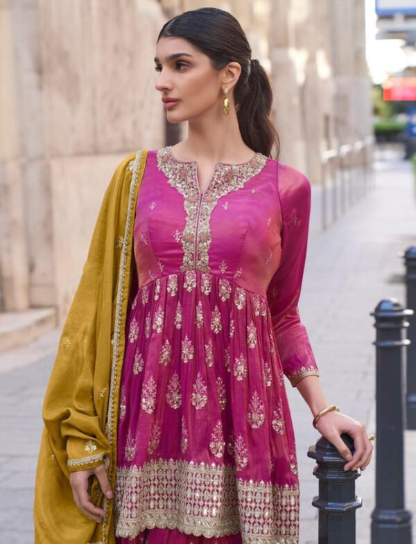 Sayuri Zara 5616 - Premium Real Simar Silk Full Heavy Embroidered Stitched Dress